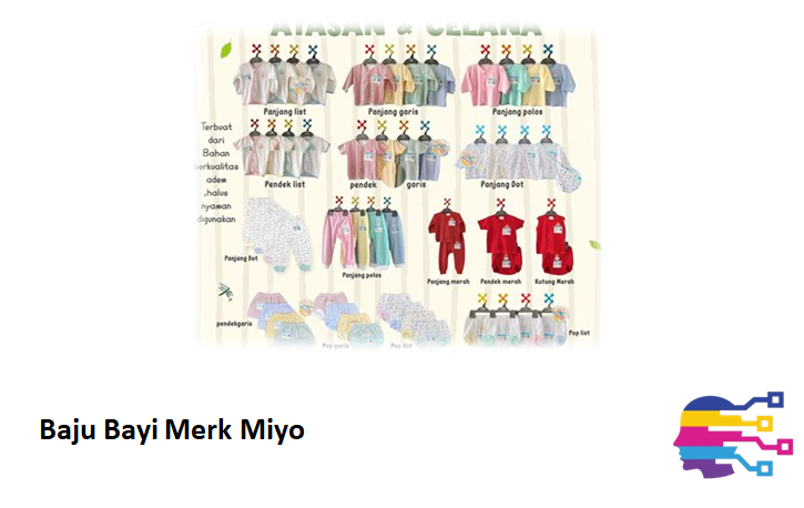 Baju Bayi Merk Miyo
