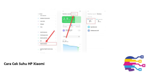 Cara Cek Suhu HP Xiaomi