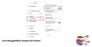 Cara Mengaktifkan Hotspot HP Xiaomi