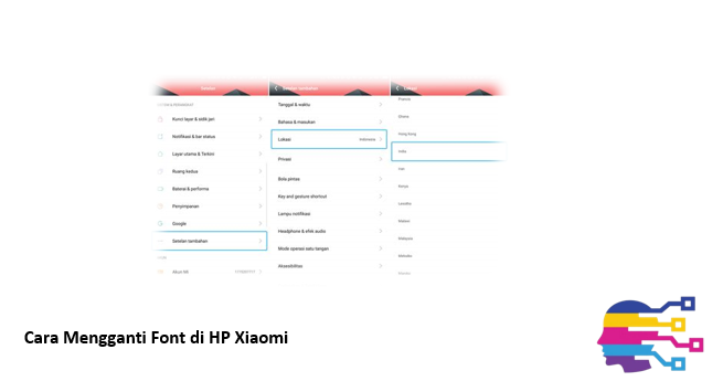 Cara Mengganti Font di HP Xiaomi