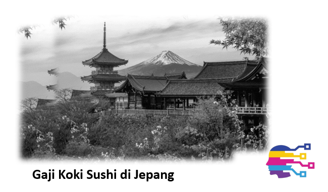 Gaji Koki Sushi di Jepang