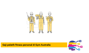 Gaji pelatih fitness personal di Gym Australia